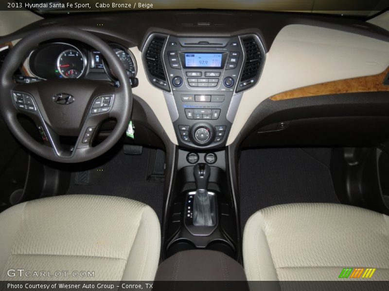 Cabo Bronze / Beige 2013 Hyundai Santa Fe Sport