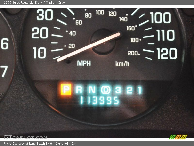 Black / Medium Gray 1999 Buick Regal LS