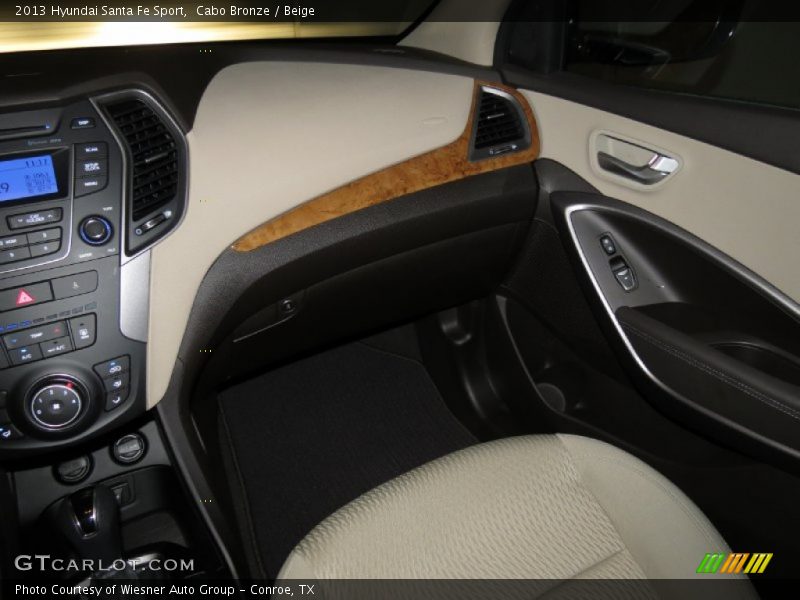 Cabo Bronze / Beige 2013 Hyundai Santa Fe Sport