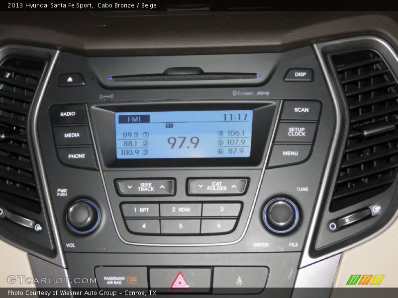 Cabo Bronze / Beige 2013 Hyundai Santa Fe Sport