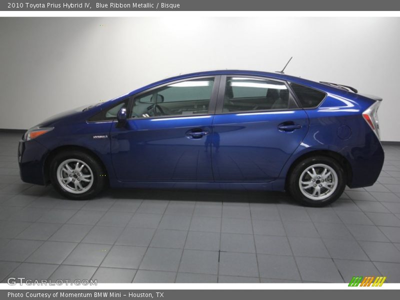 Blue Ribbon Metallic / Bisque 2010 Toyota Prius Hybrid IV