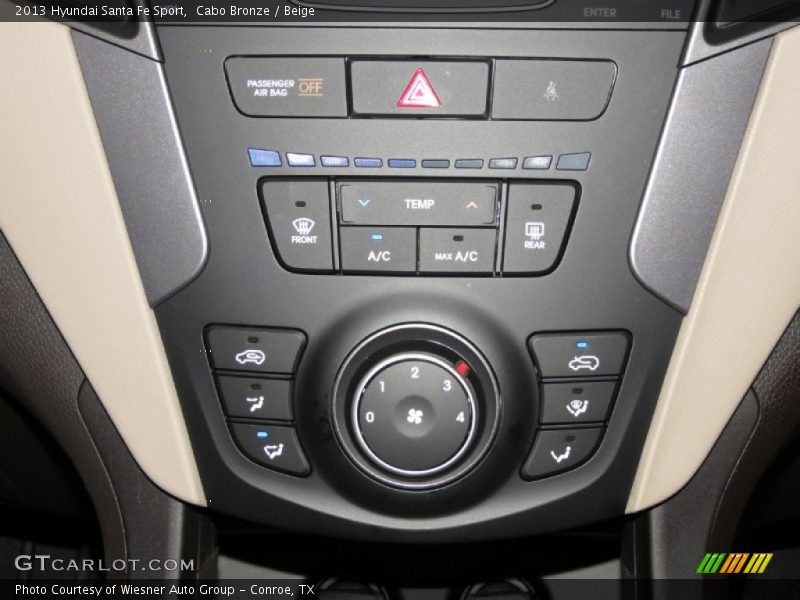 Cabo Bronze / Beige 2013 Hyundai Santa Fe Sport