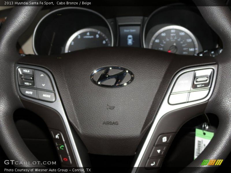 Cabo Bronze / Beige 2013 Hyundai Santa Fe Sport