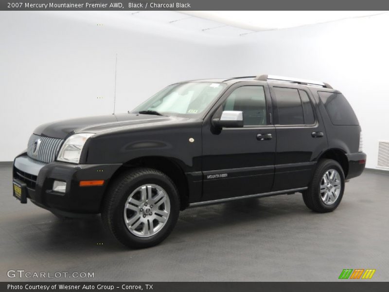 Black / Charcoal Black 2007 Mercury Mountaineer Premier AWD