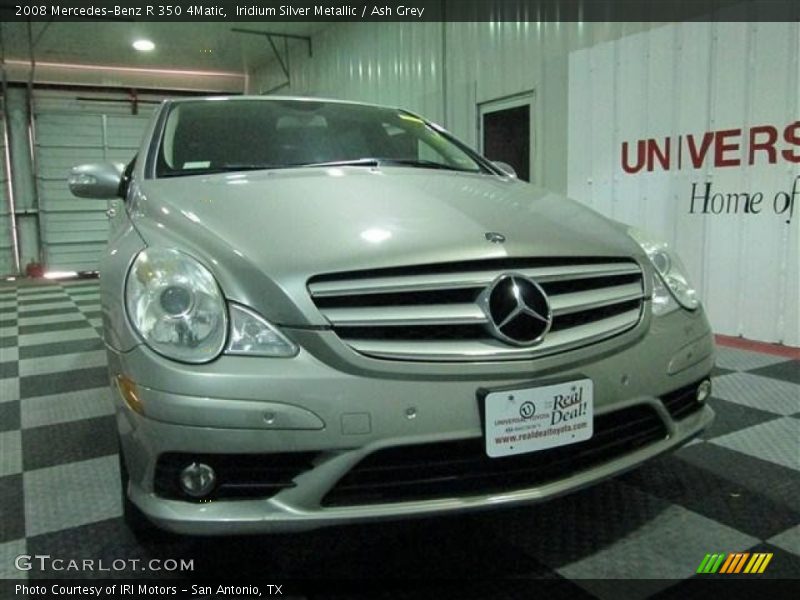 Iridium Silver Metallic / Ash Grey 2008 Mercedes-Benz R 350 4Matic