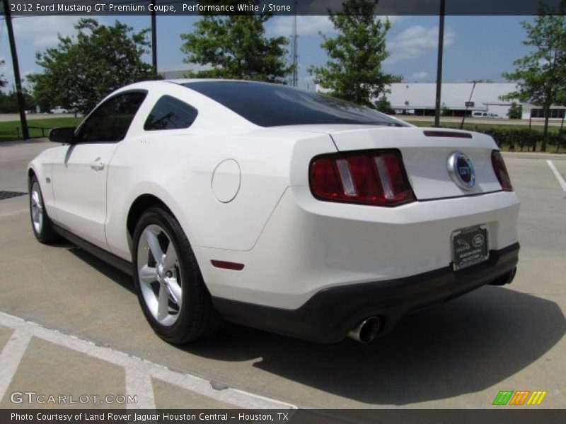 Performance White / Stone 2012 Ford Mustang GT Premium Coupe