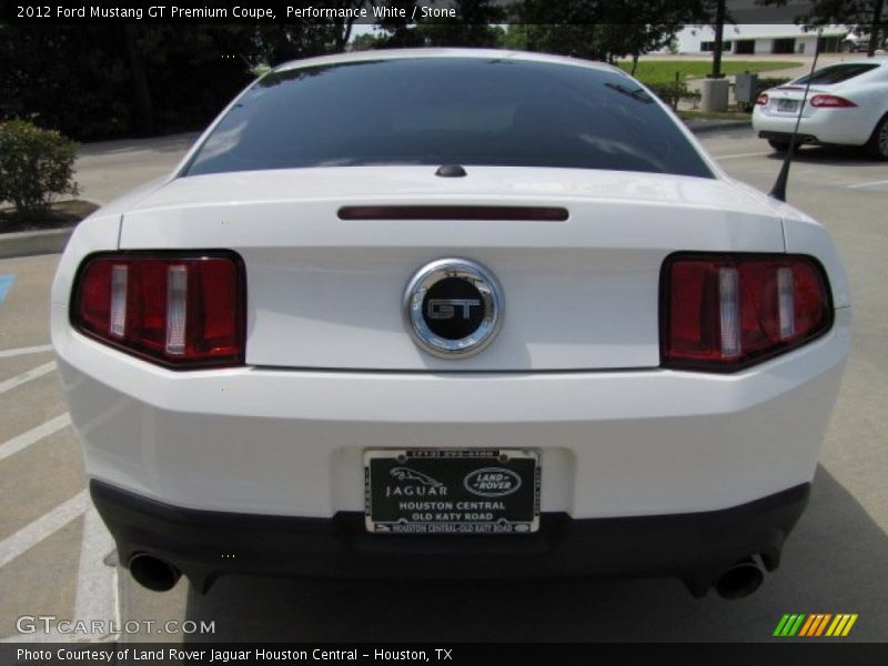 Performance White / Stone 2012 Ford Mustang GT Premium Coupe