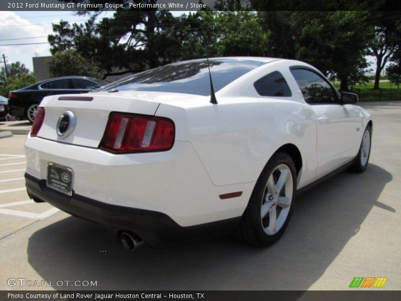 Performance White / Stone 2012 Ford Mustang GT Premium Coupe
