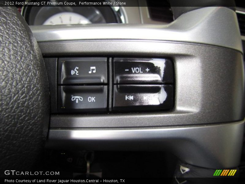 Performance White / Stone 2012 Ford Mustang GT Premium Coupe