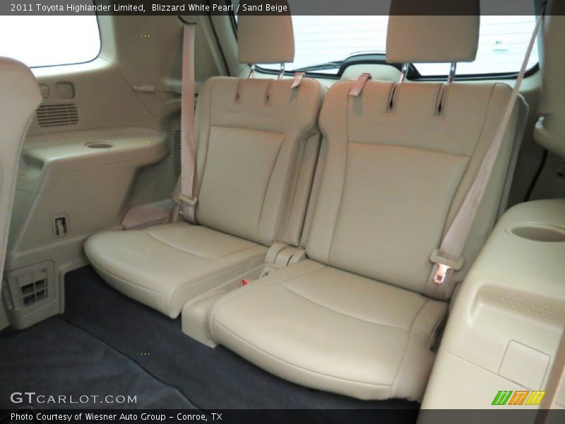 Blizzard White Pearl / Sand Beige 2011 Toyota Highlander Limited