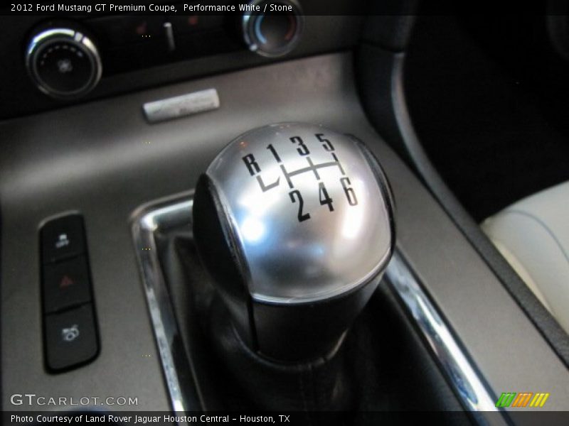 Performance White / Stone 2012 Ford Mustang GT Premium Coupe