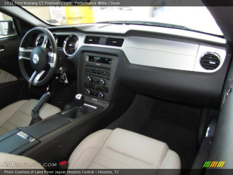 Performance White / Stone 2012 Ford Mustang GT Premium Coupe