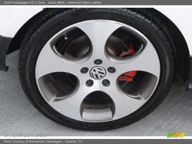 Candy White / Anthracite Black Leather 2009 Volkswagen GTI 2 Door