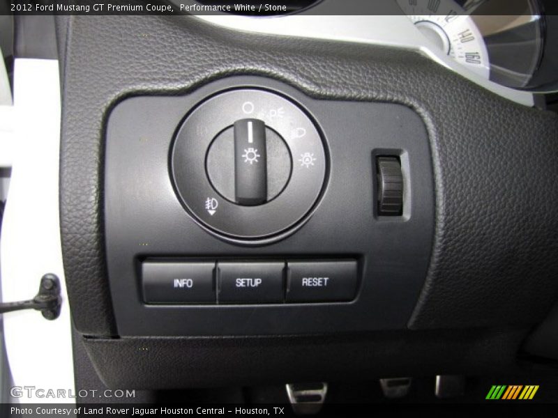 Performance White / Stone 2012 Ford Mustang GT Premium Coupe