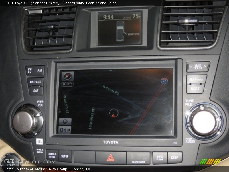 Blizzard White Pearl / Sand Beige 2011 Toyota Highlander Limited
