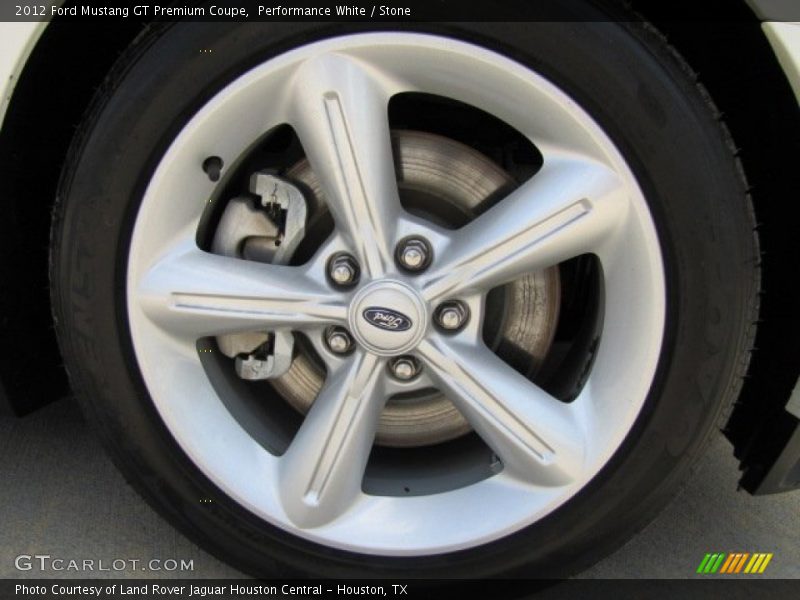 Performance White / Stone 2012 Ford Mustang GT Premium Coupe