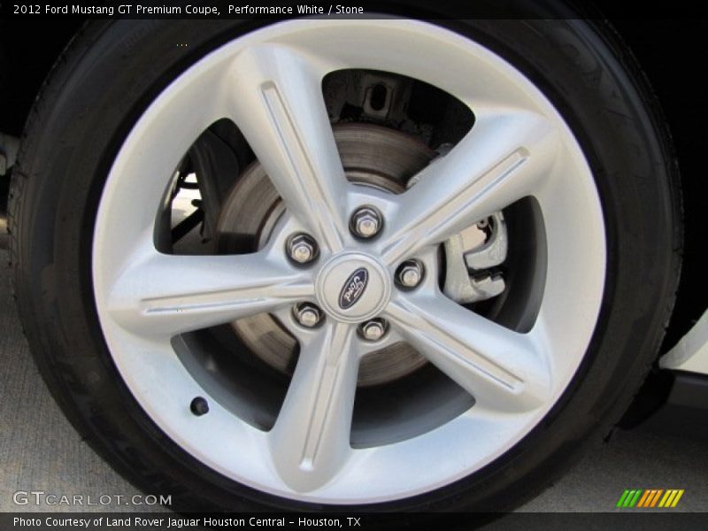 Performance White / Stone 2012 Ford Mustang GT Premium Coupe