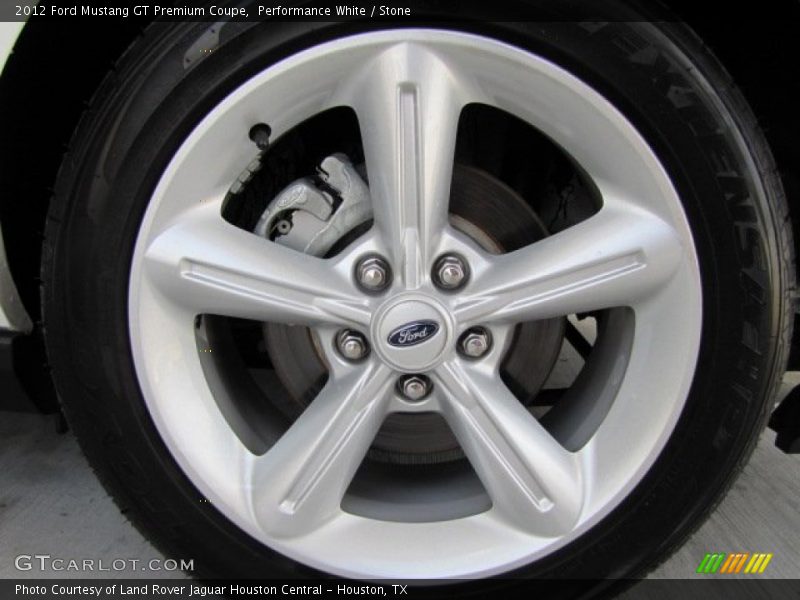 Performance White / Stone 2012 Ford Mustang GT Premium Coupe