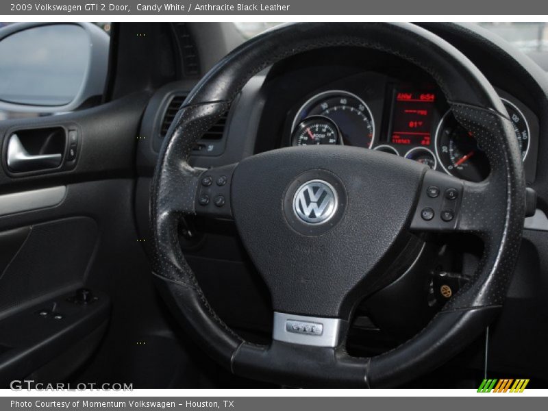 Candy White / Anthracite Black Leather 2009 Volkswagen GTI 2 Door