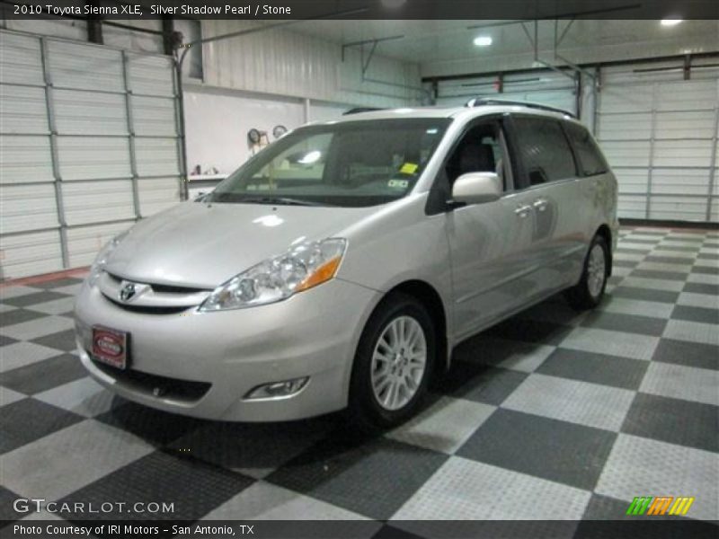 Silver Shadow Pearl / Stone 2010 Toyota Sienna XLE