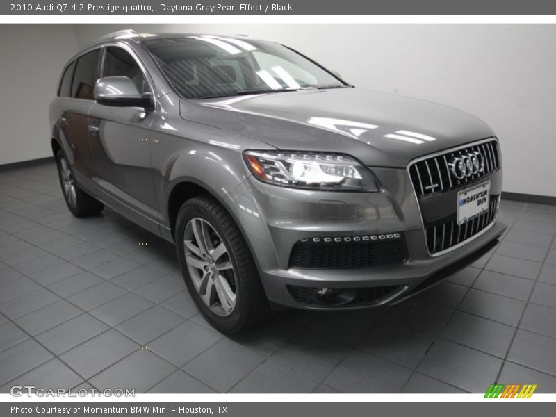 Daytona Gray Pearl Effect / Black 2010 Audi Q7 4.2 Prestige quattro