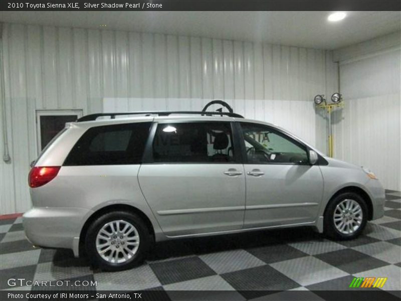 Silver Shadow Pearl / Stone 2010 Toyota Sienna XLE