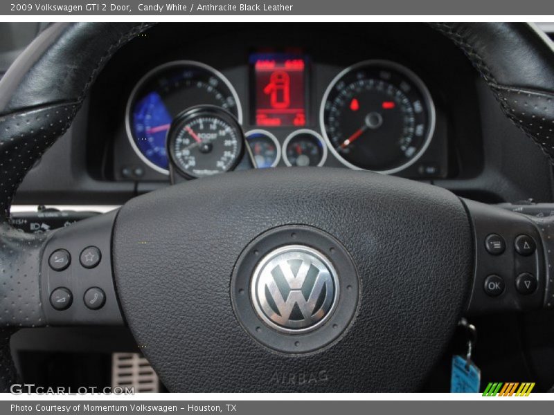 Candy White / Anthracite Black Leather 2009 Volkswagen GTI 2 Door