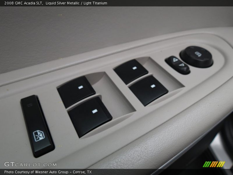 Liquid Silver Metallic / Light Titanium 2008 GMC Acadia SLT