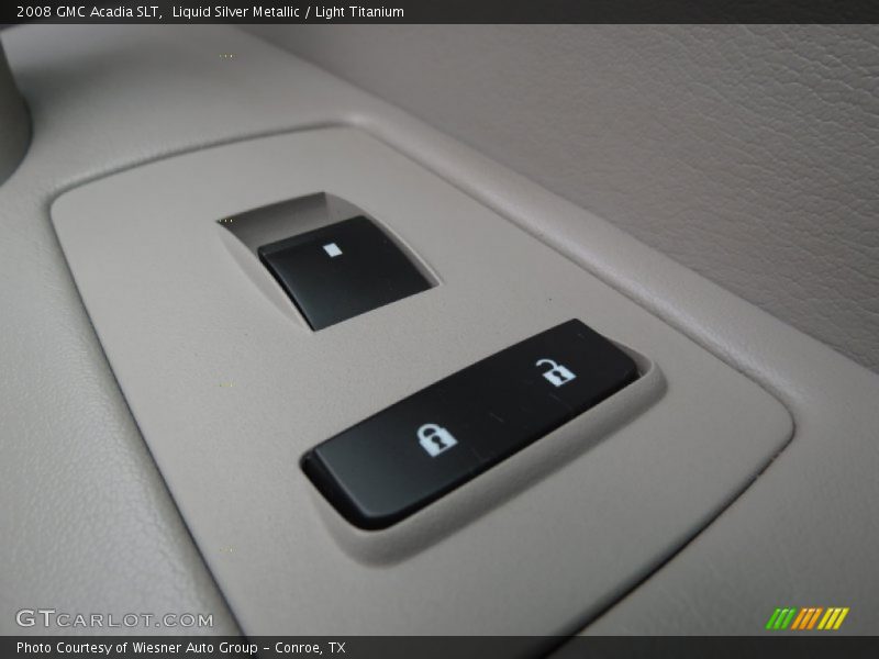 Liquid Silver Metallic / Light Titanium 2008 GMC Acadia SLT