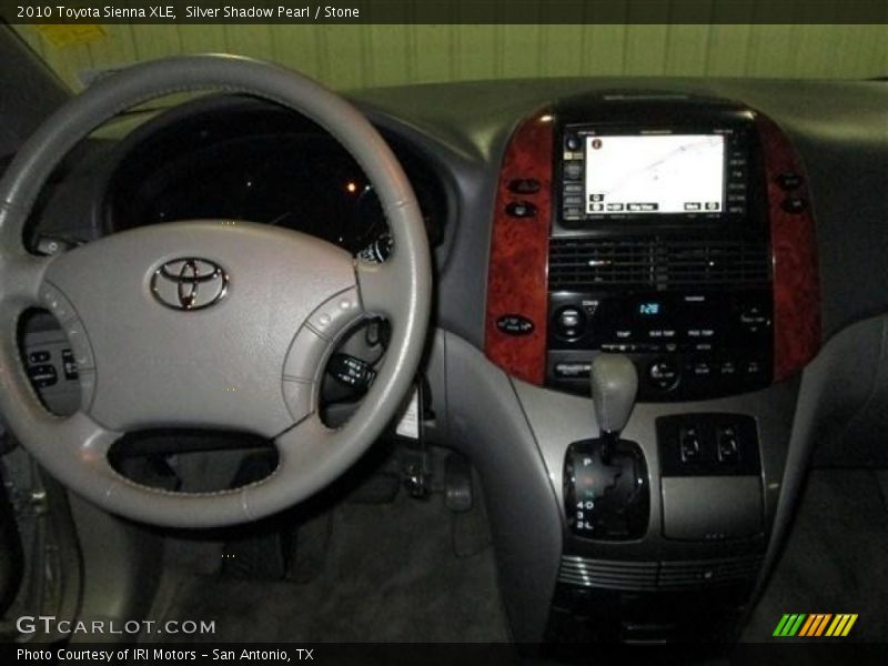 Silver Shadow Pearl / Stone 2010 Toyota Sienna XLE
