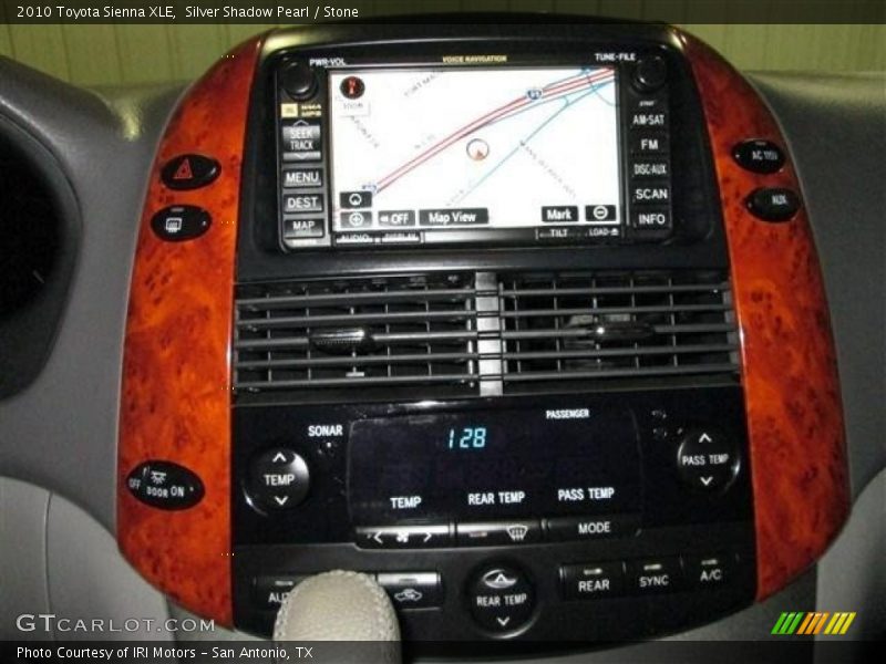 Silver Shadow Pearl / Stone 2010 Toyota Sienna XLE