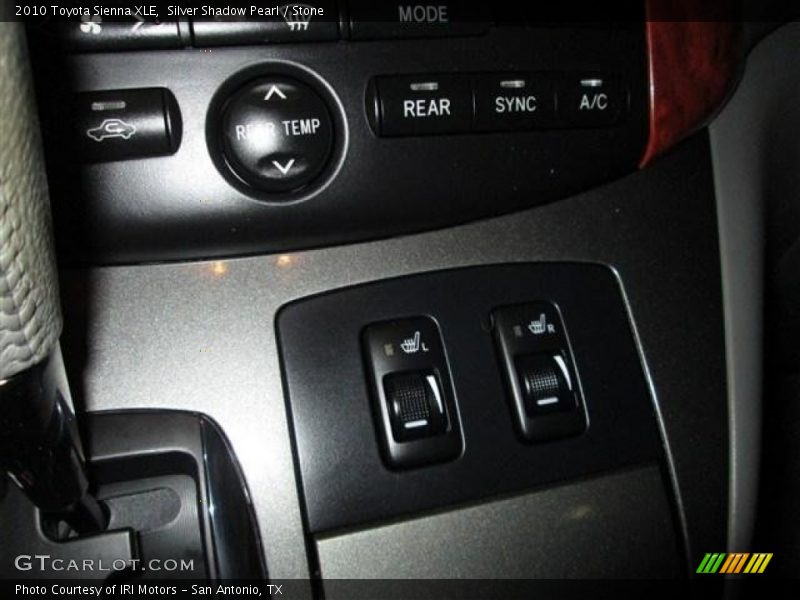 Silver Shadow Pearl / Stone 2010 Toyota Sienna XLE