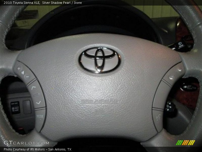 Silver Shadow Pearl / Stone 2010 Toyota Sienna XLE