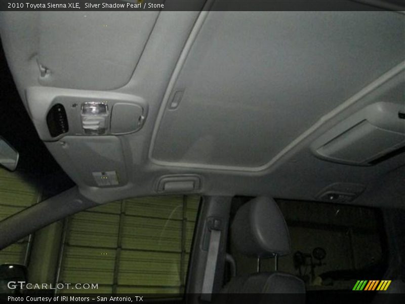 Silver Shadow Pearl / Stone 2010 Toyota Sienna XLE