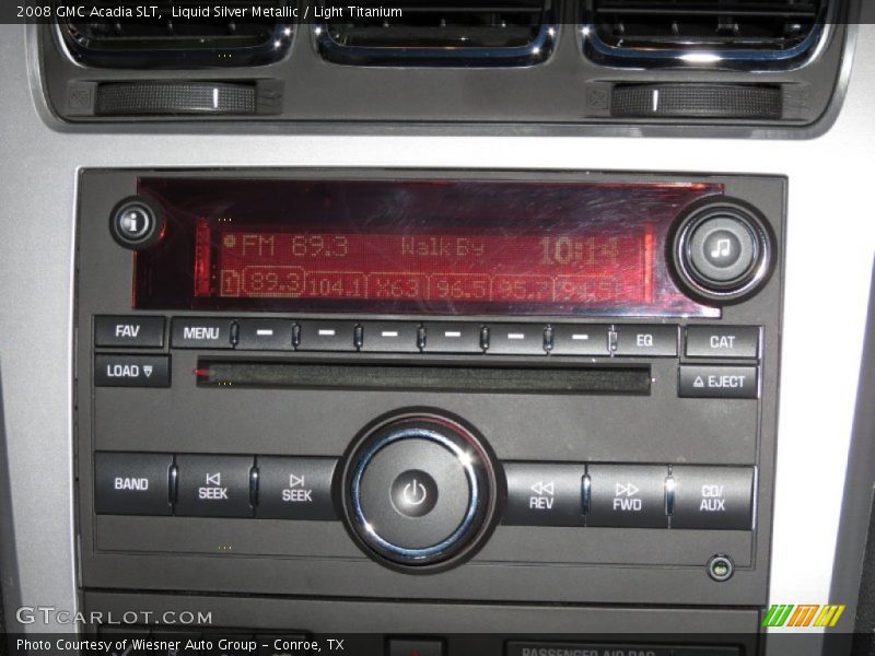 Audio System of 2008 Acadia SLT