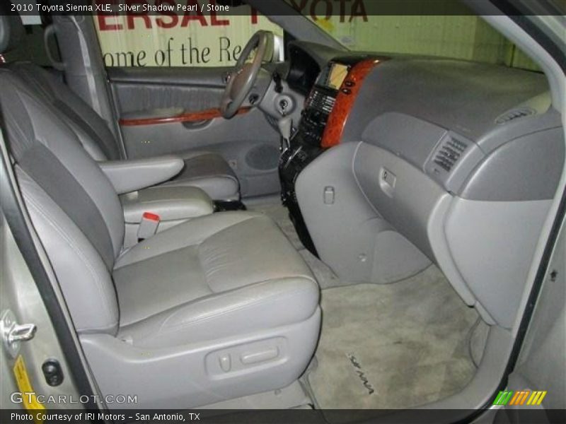 Silver Shadow Pearl / Stone 2010 Toyota Sienna XLE