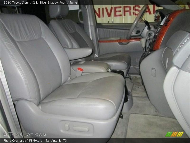 Silver Shadow Pearl / Stone 2010 Toyota Sienna XLE