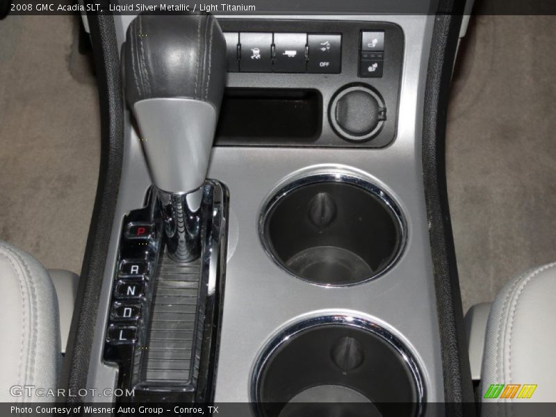 Liquid Silver Metallic / Light Titanium 2008 GMC Acadia SLT