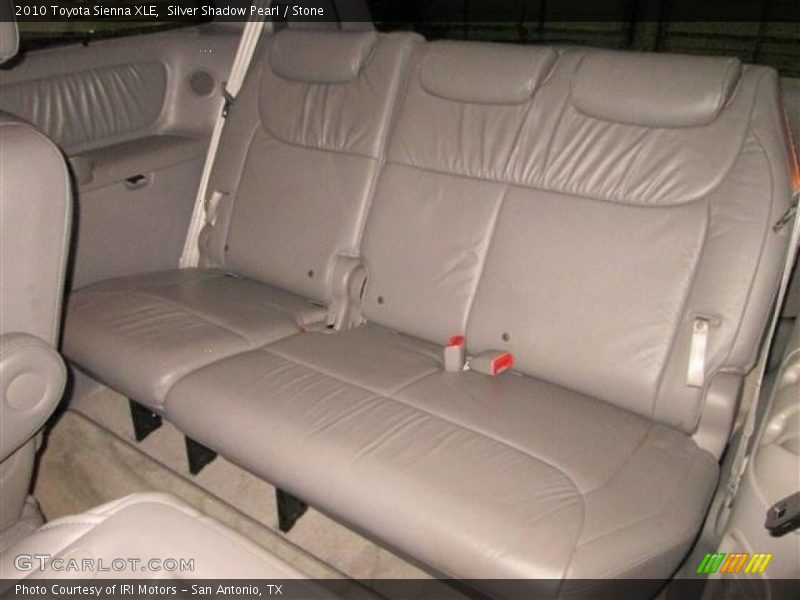 Silver Shadow Pearl / Stone 2010 Toyota Sienna XLE