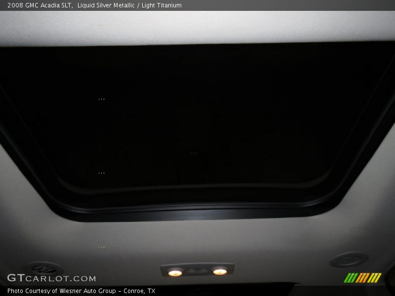Liquid Silver Metallic / Light Titanium 2008 GMC Acadia SLT