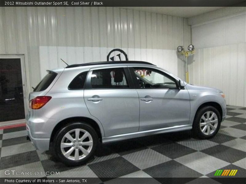 Cool Silver / Black 2012 Mitsubishi Outlander Sport SE
