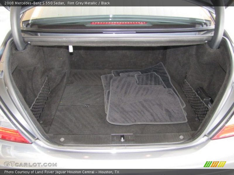 Flint Grey Metallic / Black 2008 Mercedes-Benz S 550 Sedan