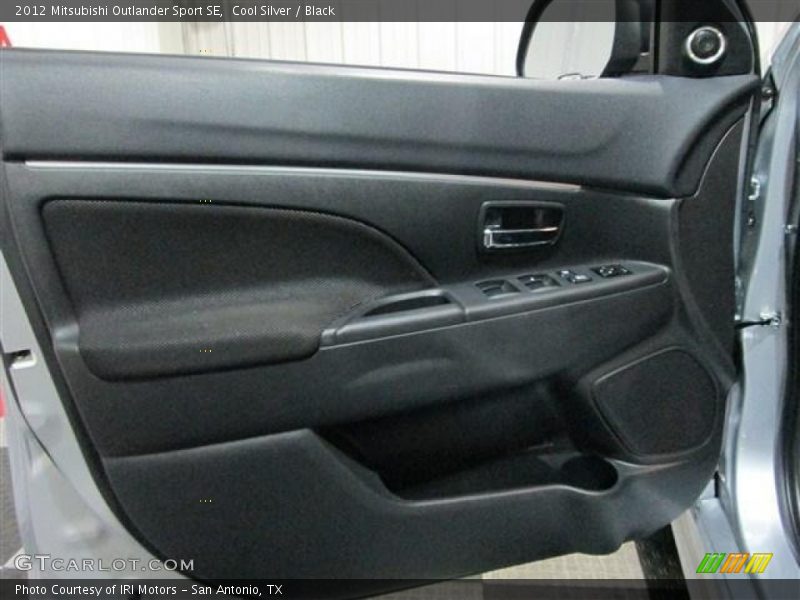 Cool Silver / Black 2012 Mitsubishi Outlander Sport SE