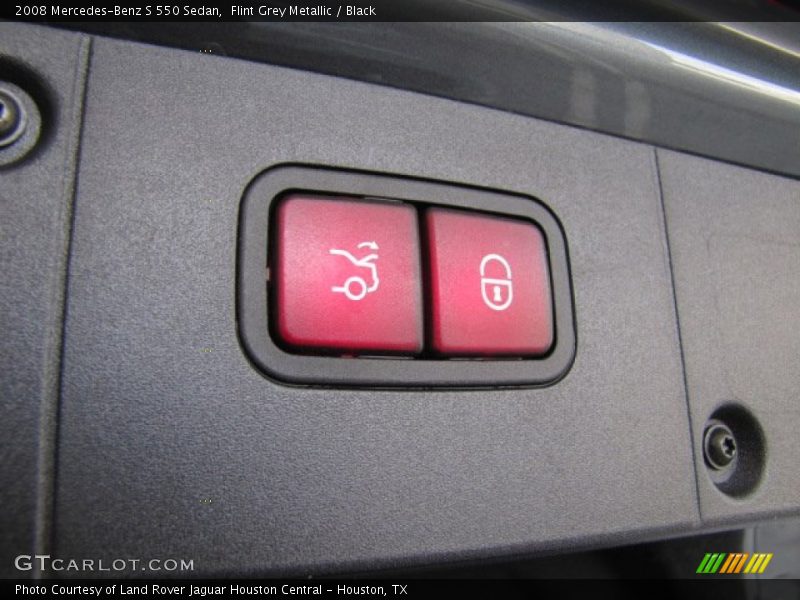 Flint Grey Metallic / Black 2008 Mercedes-Benz S 550 Sedan