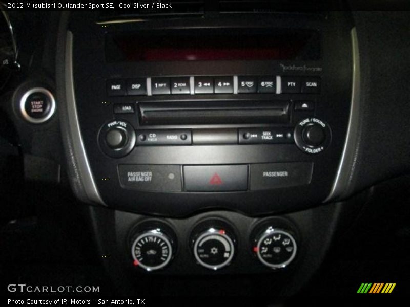 Cool Silver / Black 2012 Mitsubishi Outlander Sport SE
