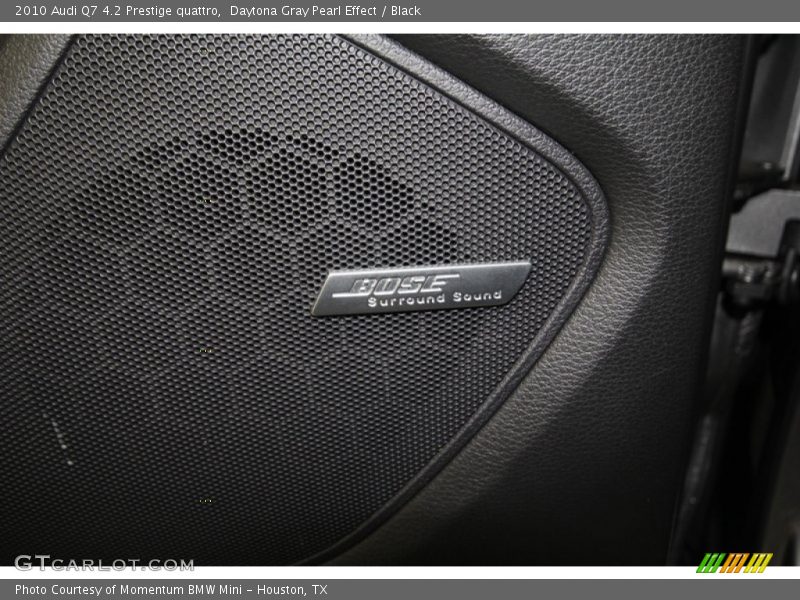 Daytona Gray Pearl Effect / Black 2010 Audi Q7 4.2 Prestige quattro