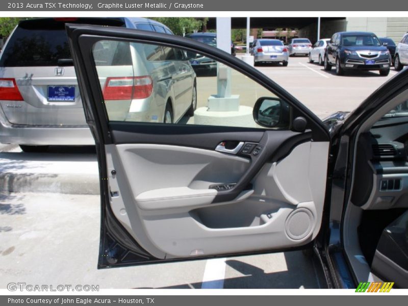 Graphite Luster Metallic / Graystone 2013 Acura TSX Technology