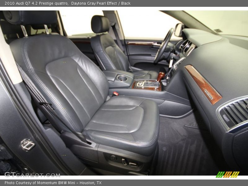 Daytona Gray Pearl Effect / Black 2010 Audi Q7 4.2 Prestige quattro