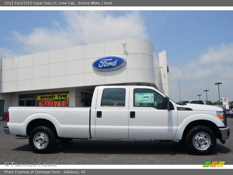  2013 F250 Super Duty XL Crew Cab Oxford White