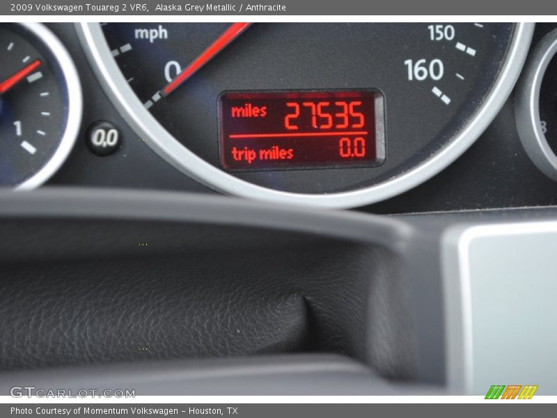 Alaska Grey Metallic / Anthracite 2009 Volkswagen Touareg 2 VR6